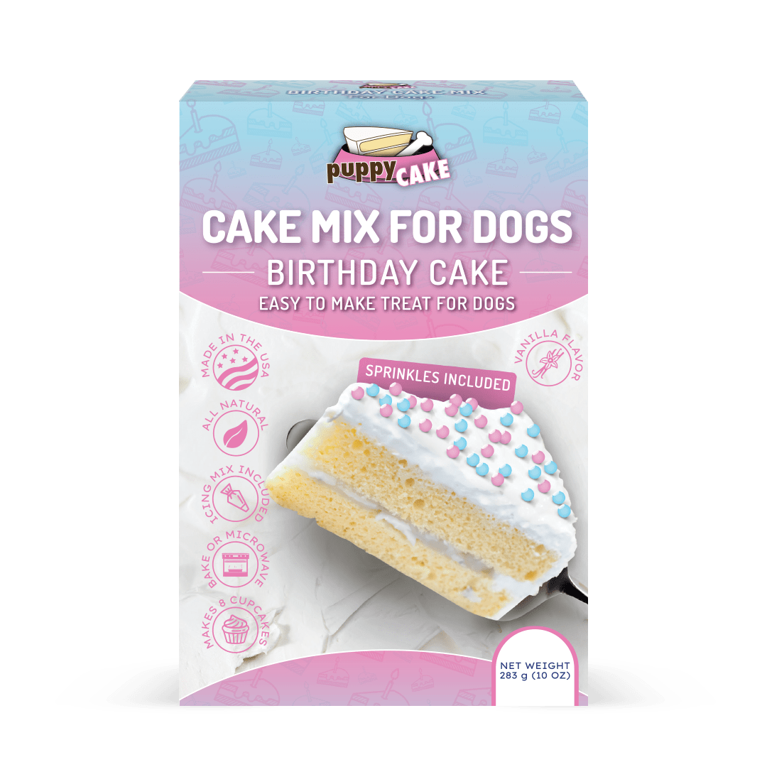 Puppy Cake - Dog Birthday Party Cake Mix Bundle, with Silicone