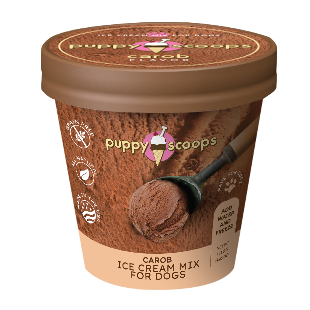 Puppy Scoops Ice Cream Mix Carob