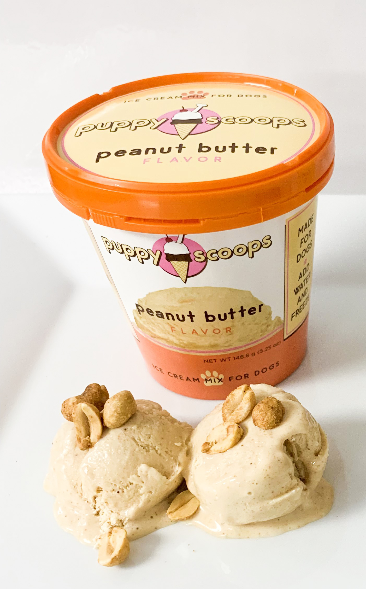 Hoggin' Dogs Ice Cream Mix - Peanut, Cup Size, 2.32 oz