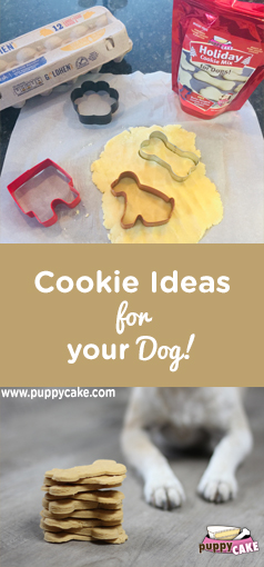 Baking Idea's with Puppy Cake's Holiday Cookie Mix for Dogs