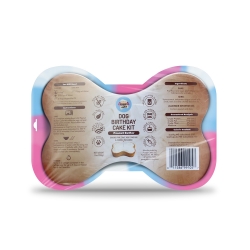 Dog Birthday Cake Kit - Peanut Butter - BDKITPB