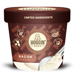 Hoggin Dogs Ice Cream Mix - Bacon, Cup Size, 2.32 oz 