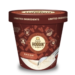 Hoggin' Dogs Ice Cream Mix - Bacon, Pint Size, 4.65 oz - HDBAC