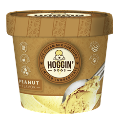 Hoggin Dogs Ice Cream Mix - Peanut, Cup Size, 2.32 oz 