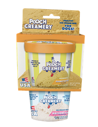 Pooch Creamery 2 Pack for Target Peanut Butter and Birthday Cake 