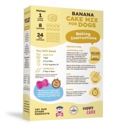 Puppy Cake Mix  - Banana - PCBN