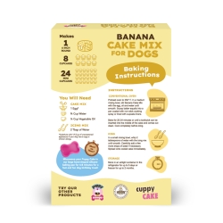 Puppy Cake Mix  - Banana - PCBN