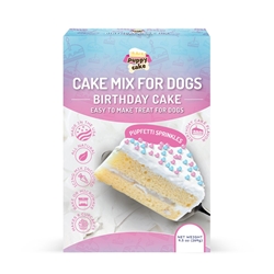 Puppy Cake Mix  - Birthday Cake Flavored with Pupfetti Sprinkles Puppy Cake, cake mix for dogs with frosting, Give your dog a birthday cake, Free shipping on orders over $25, carob flavor, banana flavor and wheat-free peanut butter. birthday cakes for dogs, birthday cake for dogs, dog birthday, dog birthday cakes, dogs birthday cake,  dog birthday cake recipe, dog recipes, dog treat recipes, pet food, cake for dogs, dog cakes, dog cakes for dogs, dog cake mix, doggie birthday cake, homemade dog treats, homemade dog 