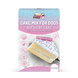 Puppy Cake Mix  - Birthday Cake Flavored with Pupfetti Sprinkles Puppy Cake, cake mix for dogs with frosting, Give your dog a birthday cake, Free shipping on orders over $25, carob flavor, banana flavor and wheat-free peanut butter. birthday cakes for dogs, birthday cake for dogs, dog birthday, dog birthday cakes, dogs birthday cake,  dog birthday cake recipe, dog recipes, dog treat recipes, pet food, cake for dogs, dog cakes, dog cakes for dogs, dog cake mix, doggie birthday cake, homemade dog treats, homemade dog 