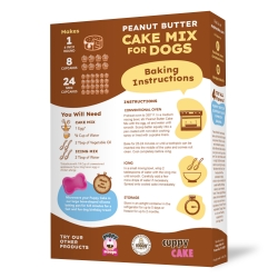 Puppy Cake Mix  - Peanut Butter (wheat-free) - PCPB