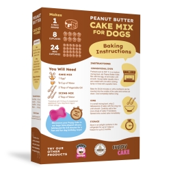 Puppy Cake Mix  - Peanut Butter (wheat-free) - PCPB