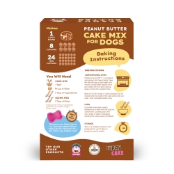 Puppy Cake Mix  - Peanut Butter (wheat-free) - PCPB