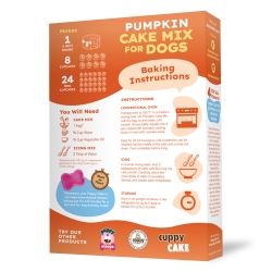 Puppy Cake Mix - Pumpkin (wheat-free) - PCPK