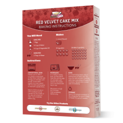 Puppy Cake Mix - Red Velvet (wheat-free)-DISCONTINUED - PCRV