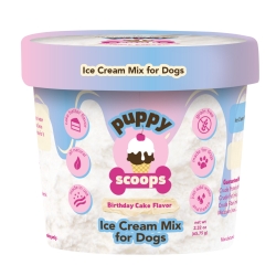 Puppy Scoops Ice Cream Mix - Birthday Cake, Cup Size, 2.32 oz - 8PSBC