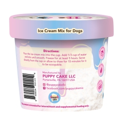 Puppy Scoops Ice Cream Mix - Birthday Cake, Cup Size, 2.32 oz - 8PSBC