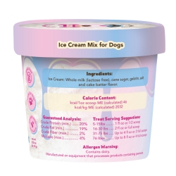 Puppy Scoops Ice Cream Mix - Birthday Cake, Cup Size, 2.32 oz - 8PSBC