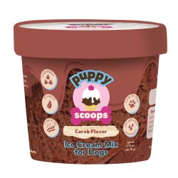 Puppy Scoops Ice Cream Mix - Carob, Cup Size, 2.32 oz - 8PSCB