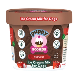 Puppy Scoops Ice Cream Mix - Christmas Hot Carob, Cup Size, 2.32 oz - 8PSCKHCB