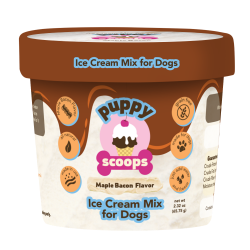 Puppy Scoops Ice Cream Mix - Maple Bacon, Cup Size, 2.32 oz - 8PSMB