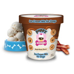 Puppy Scoops Ice Cream Mix - Maple Bacon, Pint Size, 4.65 oz - PSMB