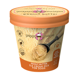 Puppy Scoops Ice Cream Mix - Peanut Butter, Pint Size, 4.65 oz Ice Cream for dog, DIY treats for dogs, Puppy Scoops, Peanut Butter Ice Cream for Dogs, Homemade Ice Cream for dogs, Healthy treats for dogs, Peanut Butter Puppy Scoops, Puppy Scoops, Real Ice for Dogs, healthy ice cream for dogs, frozen treats for dogs, dog treats, homemade treats for dogs, fun treats to make for your dog, 