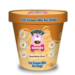 Puppy Scoops Ice Cream Mix - Peanut Butter, Pint Size, 4.65 oz Ice Cream for dog, DIY treats for dogs, Puppy Scoops, Peanut Butter Ice Cream for Dogs, Homemade Ice Cream for dogs, Healthy treats for dogs, Peanut Butter Puppy Scoops, Puppy Scoops, Real Ice for Dogs, healthy ice cream for dogs, frozen treats for dogs, dog treats, homemade treats for dogs, fun treats to make for your dog, 