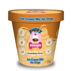 Puppy Scoops Ice Cream Mix - Peanut Butter, Pint Size, 4.65 oz - PSPB