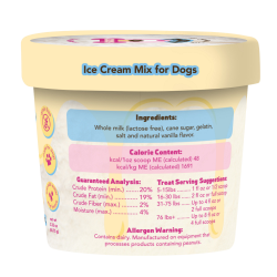 Puppy Scoops Ice Cream Mix - Vanilla, Cup Size, 2.32 oz - 8PSV