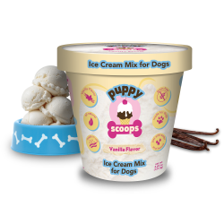 Puppy Scoops Ice Cream Mix - Vanilla, Pint Size, 4.65 oz - PSV