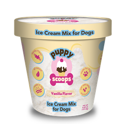 Puppy Scoops Ice Cream Mix - Vanilla, Pint Size, 4.65 oz Ice Cream for dog, DIY treats for dogs, Puppy Scoops, Carob Ice Cream for Dogs, Homemade Ice Cream for dogs, Healthy treats for dogs, Vanilla Puppy Scoops, Puppy Scoops, Real Ice for Dogs, healthy ice cream for dogs, frozen treats for dogs, dog treats, homemade treats for dogs, fun treats to make for your dog, 