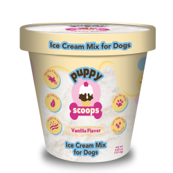 Puppy Scoops Ice Cream Mix - Vanilla, Pint Size, 4.65 oz - PSV