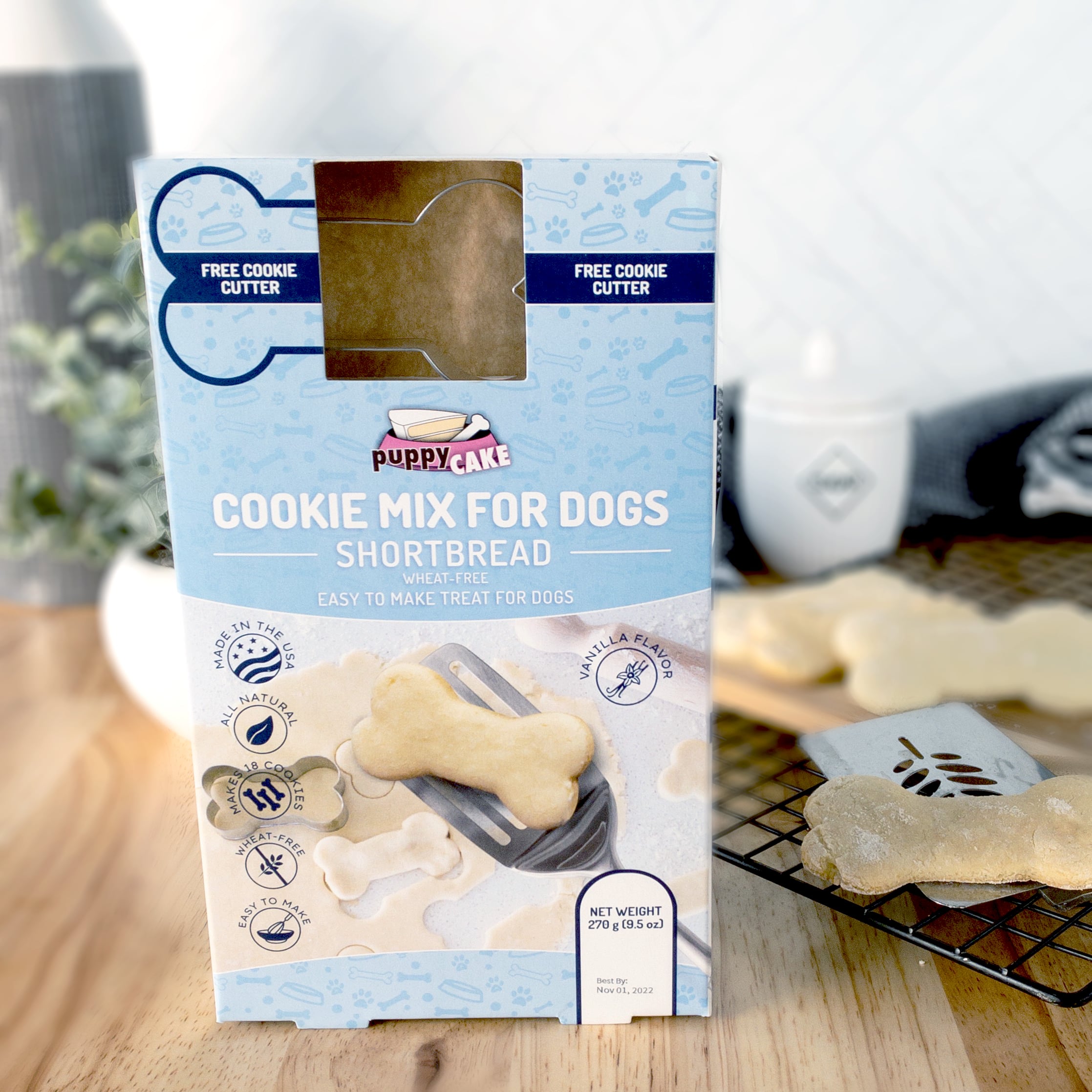 Dog on sale cookie mix