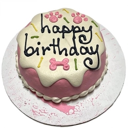 Specialty Personalized Dog Birthday Cake - BCDES