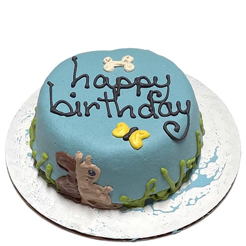 Specialty Personalized Dog Birthday Cake