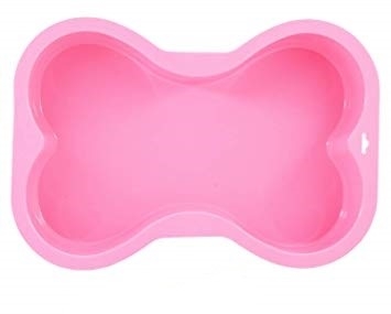 Dog Bone Silicone Cake Pan (PINK)