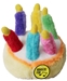 DISCONTINUED Birthday Cake Plush Toy - BDAYCAKE